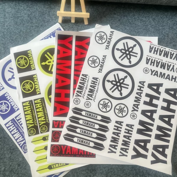 Vinyl Yamaha Stickers Logo Motorcycle