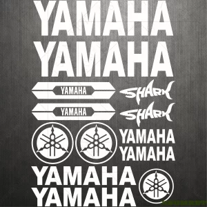 Yamaha Sticker Logo Motorcycle Stickers Helmet Reflective Vinyl Decal Kit