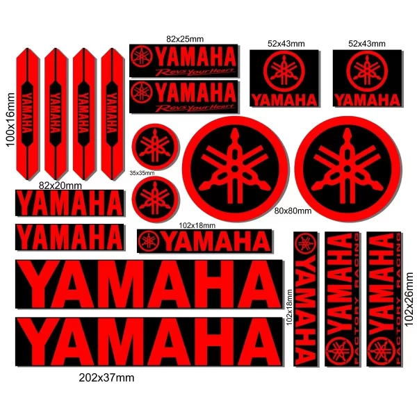 Vinyl Yamaha Stickers Logo Motorcycle 4