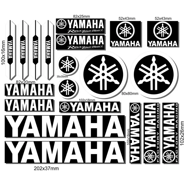 Vinyl Yamaha Stickers Logo Motorcycle 5